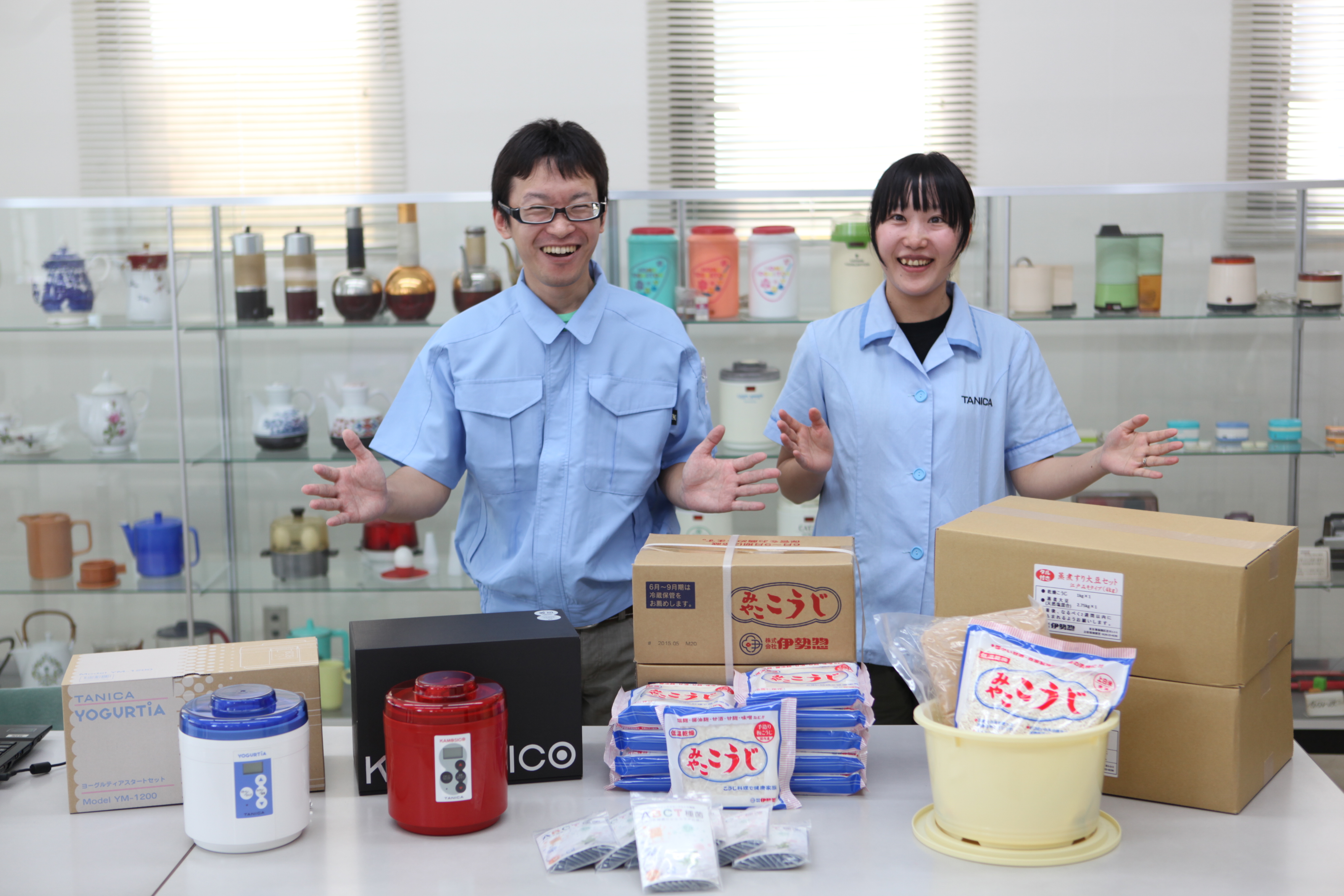 プレゼントを並び終える