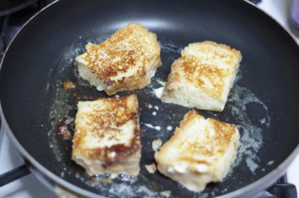 フライパンで焼く