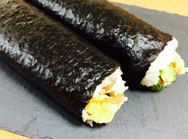 恵方巻完成