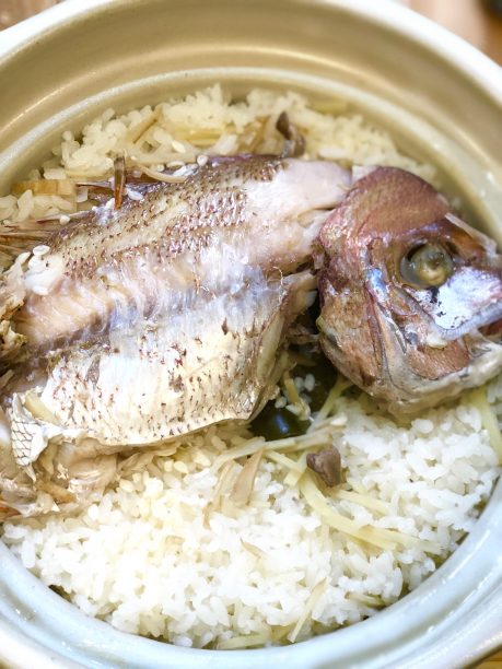 鯛めし完成