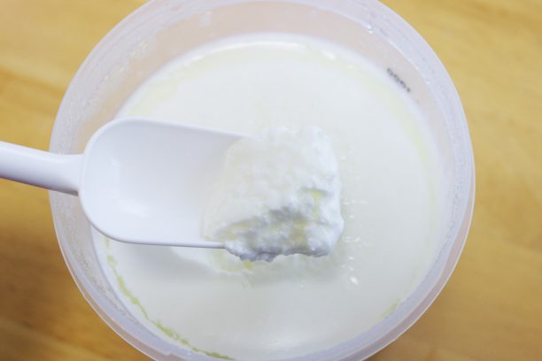 ヨーグルト完成