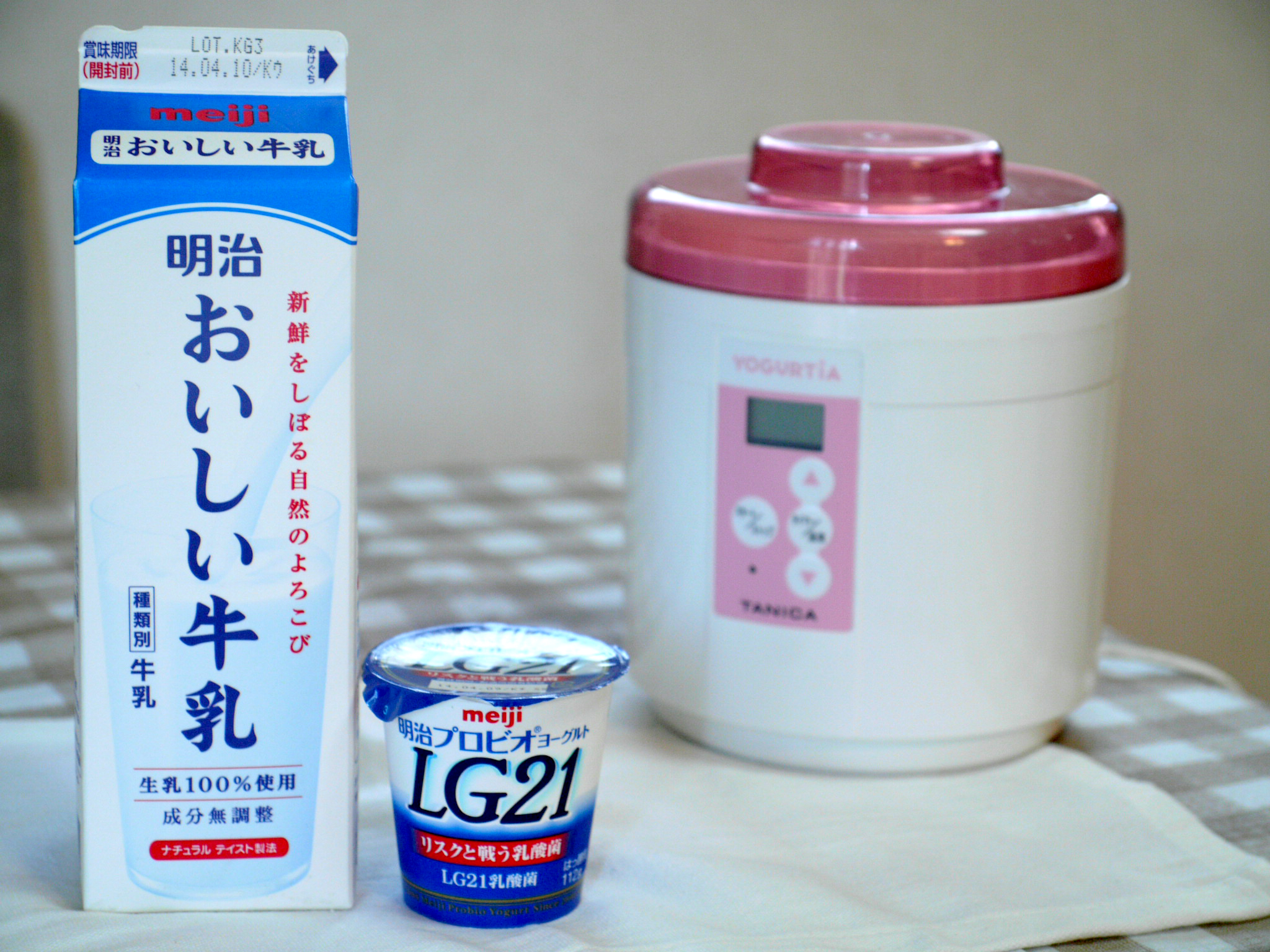 作り方 ヨーグルト Lg21 おいしい牛乳編 タニカブログ