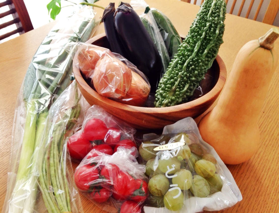 野菜と果物たくさん