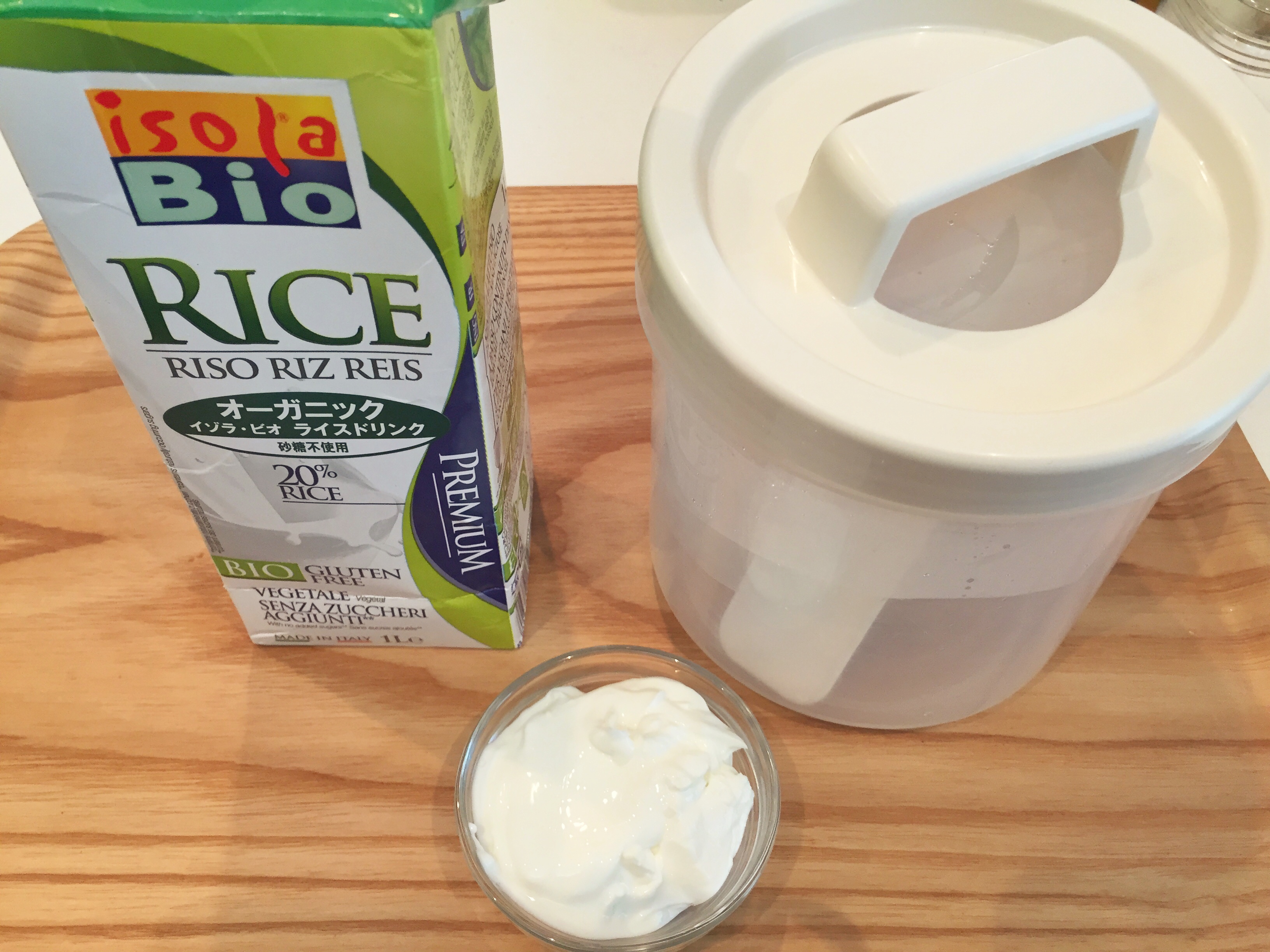 今注目の ライスミルク でヨーグルト作りに挑戦 タニカブログ