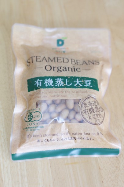 有機蒸し大豆