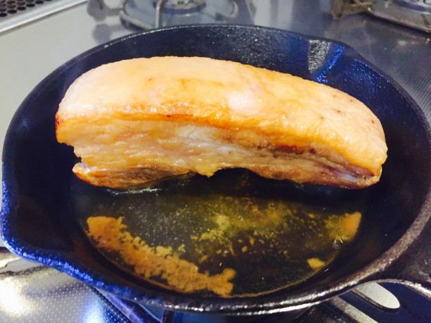 フライパンで焼く