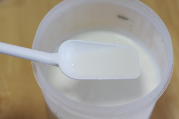 粉ミルクで作ったヨーグルト