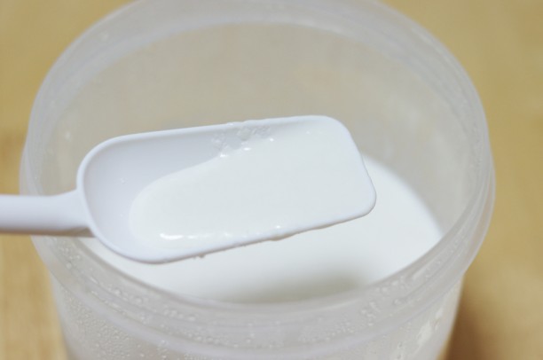 粉ミルクで作ったヨーグルト延長後