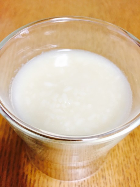 甘酒完成
