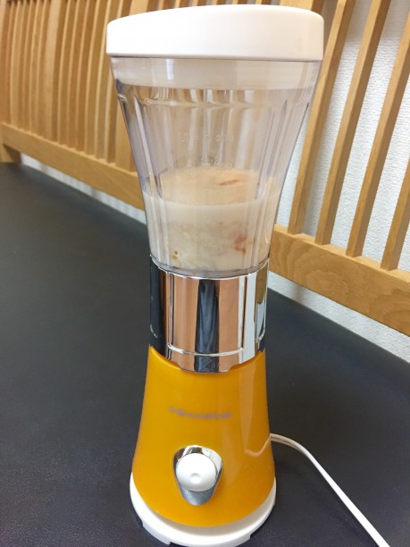 フードプロセッサーにかける