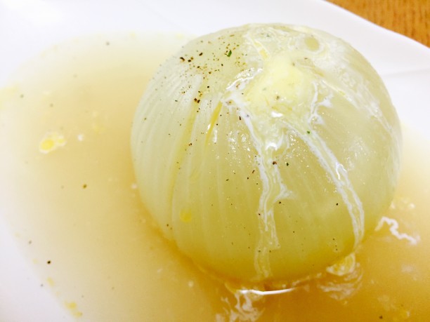 丸ごと玉ねぎ完成