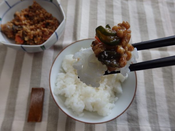 金山寺味噌試食
