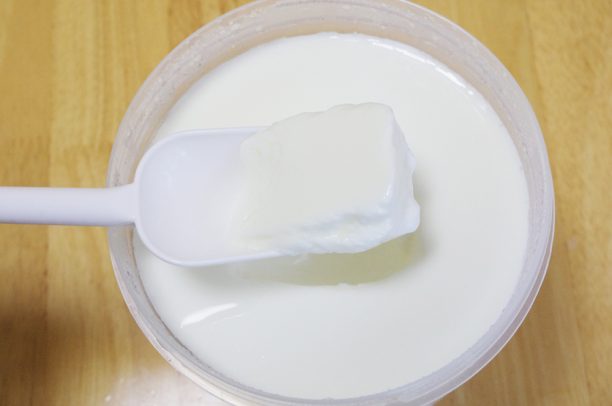 PA-3とおいしい牛乳でヨーグルト完成