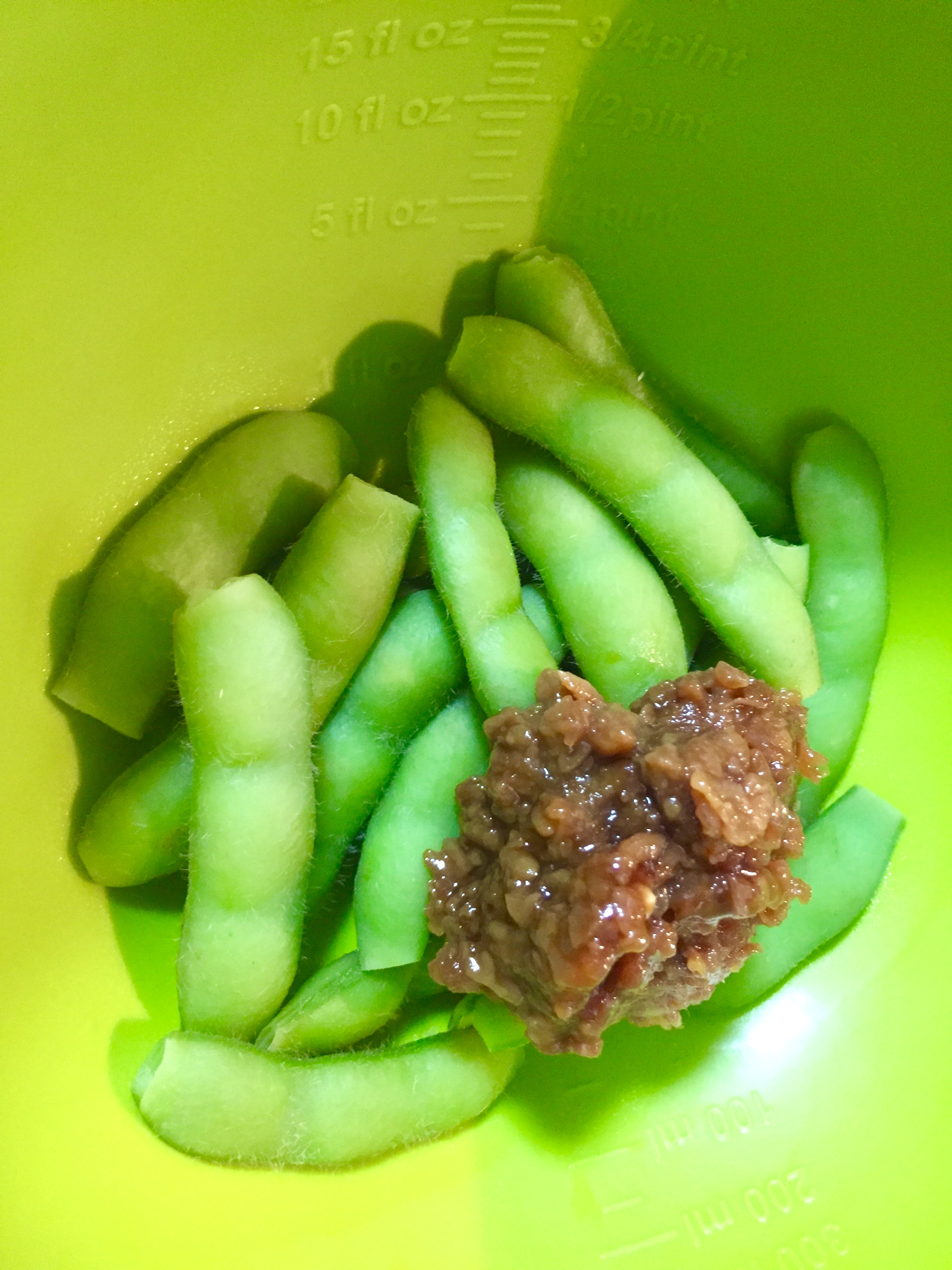 枝豆と醤油こうじ和え