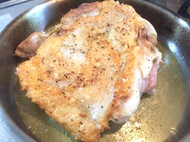フライパンで焼く