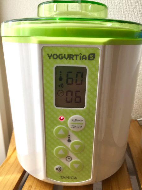 温度60度、時間6Hにセット