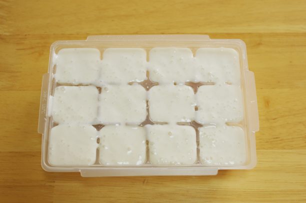 製氷機に入れる