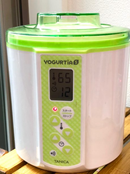 温度65度、時間12Hにセット