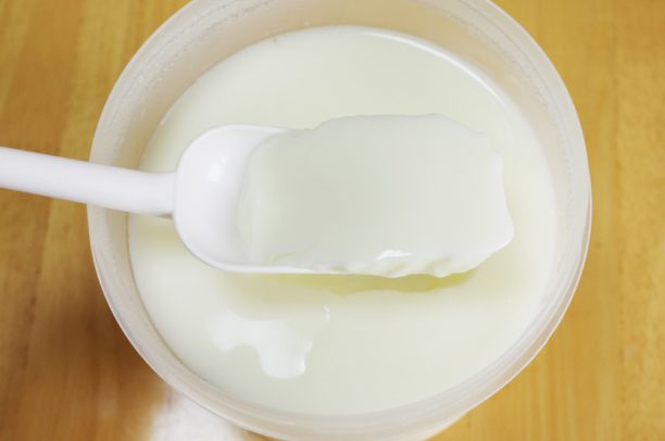 ヨーグルト完成