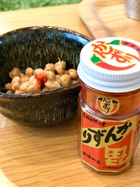 納豆の辛味