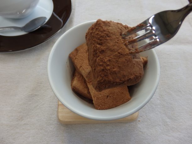 チョコ餅完成