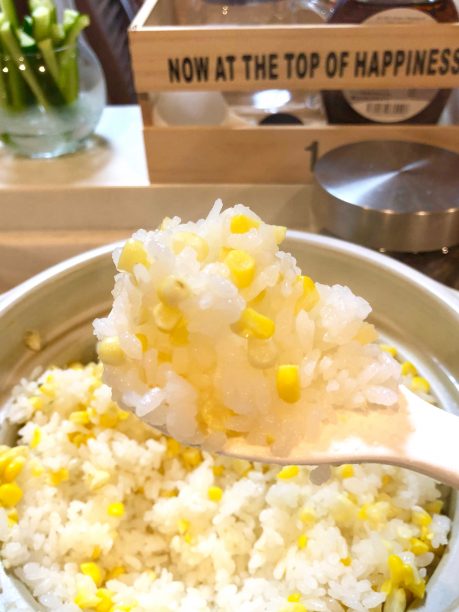 塩麹トウモロコシご飯