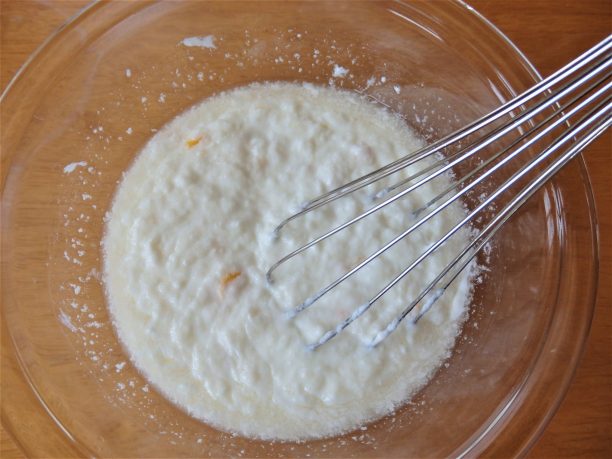 材料を入れよく混ぜる