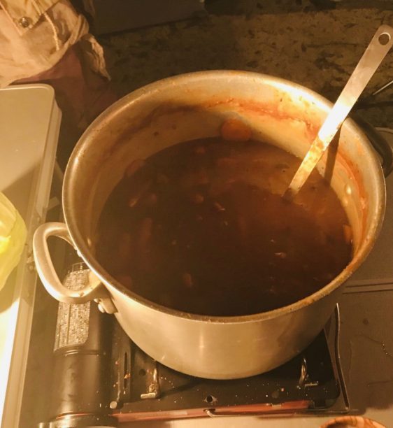 出来上がったカレー