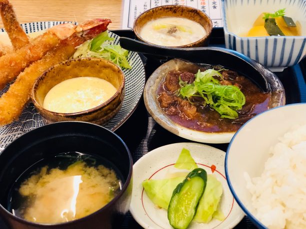 大海老フライ定食