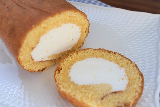 ロールケーキ完成