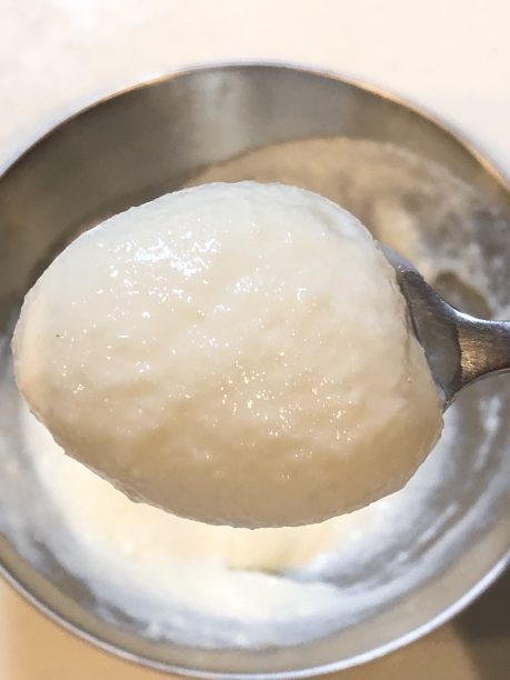 おからヨーグルトの完成