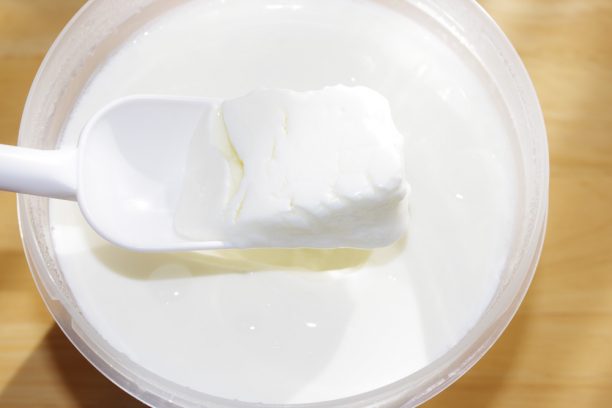 ヨーグルトの完成