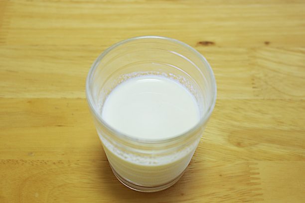 日東紅茶七穀入りの甘酒の牛乳割