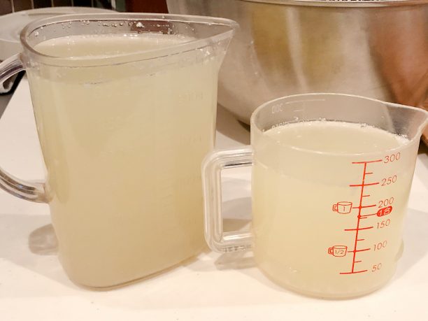 カードから出た乳清