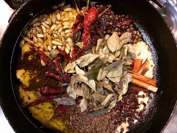 カレーの香辛料
