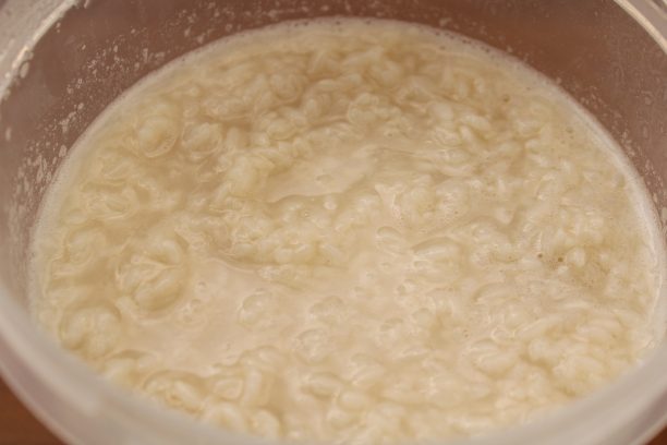 甘酒完成
