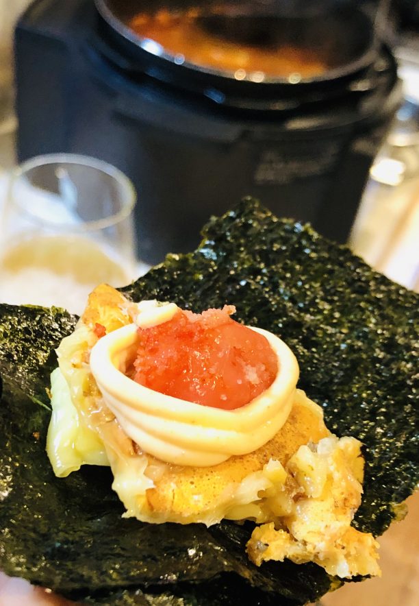 焼きロッピ明太子マヨ