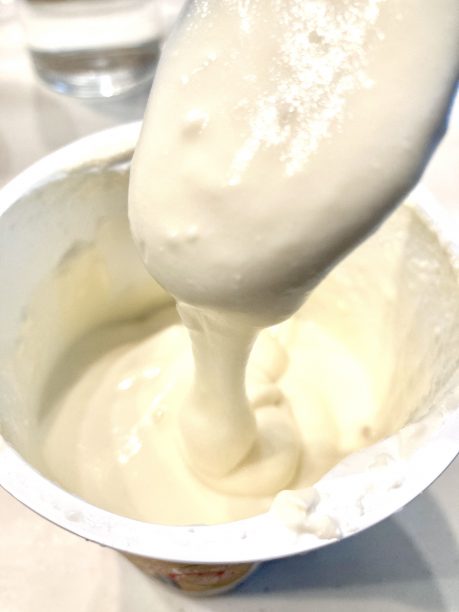 大豆で作ったヨーグルト