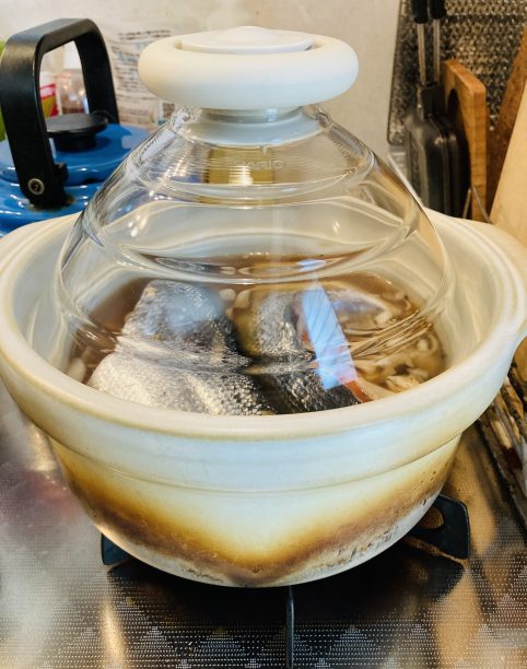 炊飯している最中