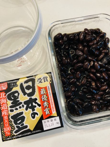 黒豆納豆、黒豆