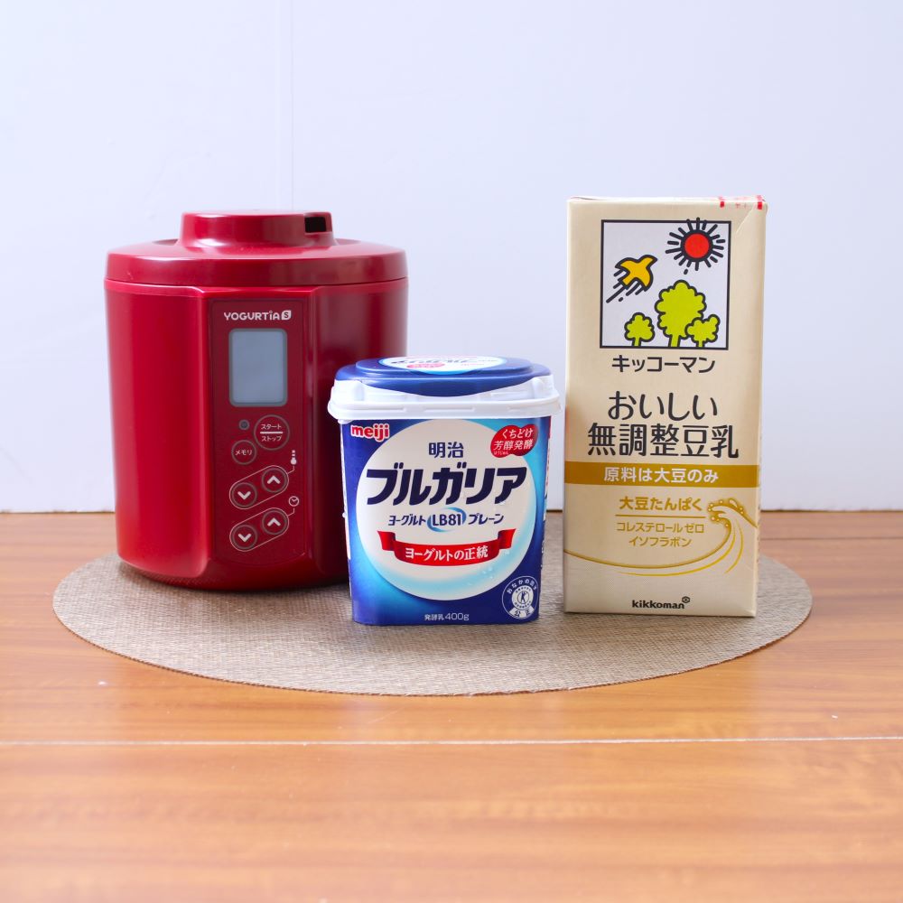明治 ブルガリアヨーグルト×キッコーマン おいしい無調整豆乳