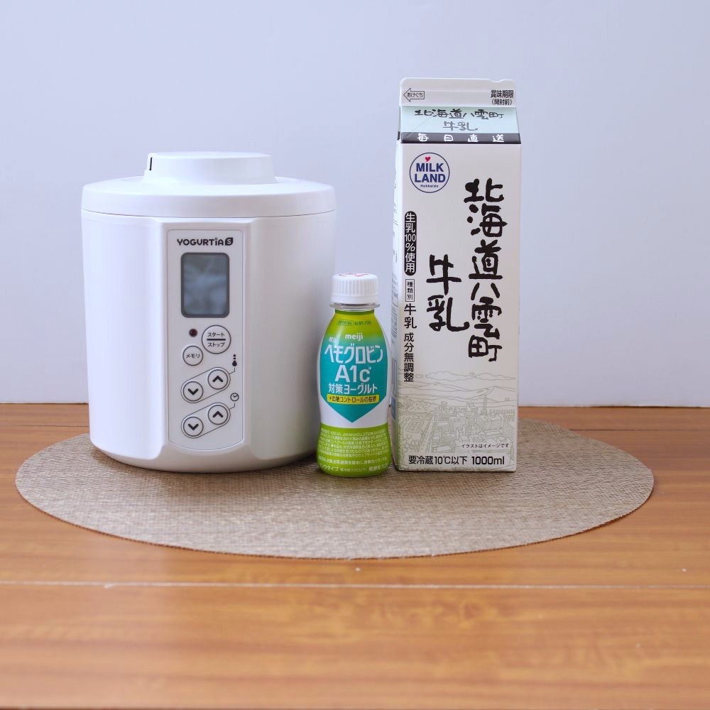 明治 ヘモグロビンA1c対策ヨーグルトドリンクタイプ×北海道八雲町牛乳
