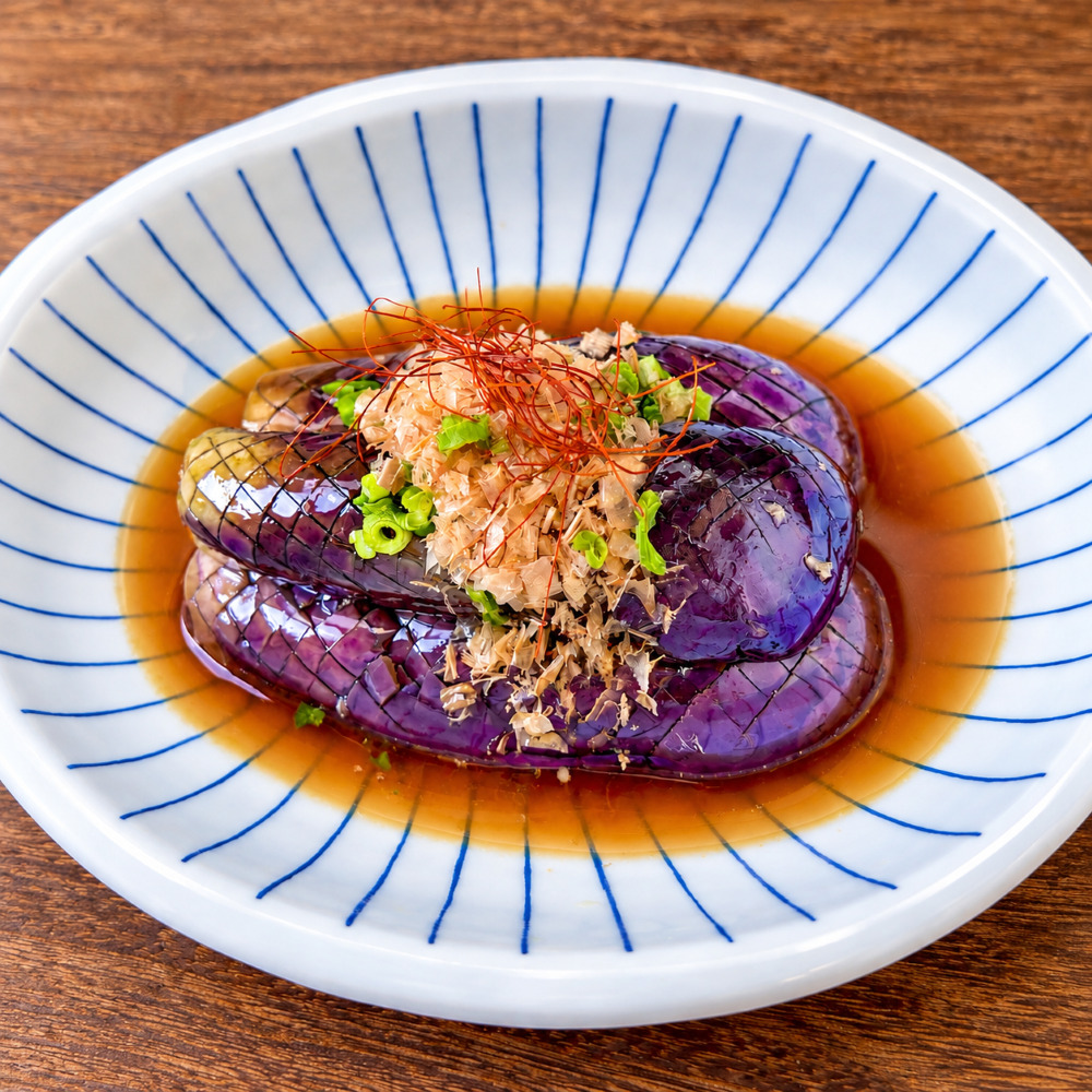 【醤油麹】秋ナスの醤油麹煮浸し